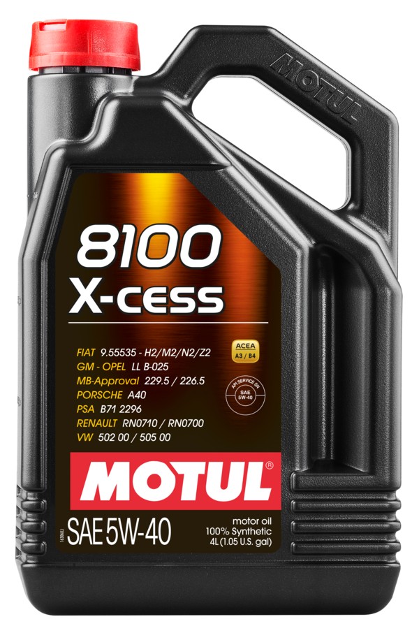 MOTUL 8100 X-CESS 5W40 A3/B4 4L