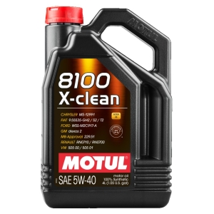 MOTUL 8100 X-CLEAN 5W40 C3 4L