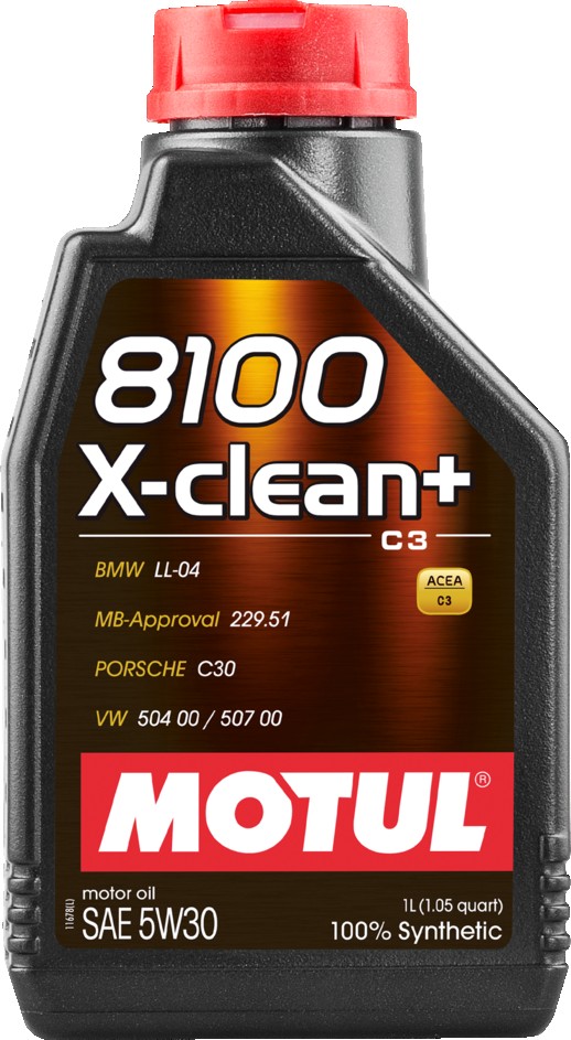 MOTUL 8100 X-CLEAN+ 5W30 C3 1L