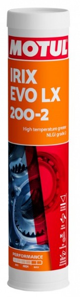 MOTUL TECH IRIX EVO LX 200-2 LITHIUM COMPLEX ÜLD- JA LAAGRIMÄÄRE 400G/PADRUN (ROHELINE)