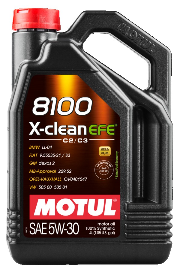 MOTUL 8100 X-CLEAN EFE 5W30 C2/C3 4L