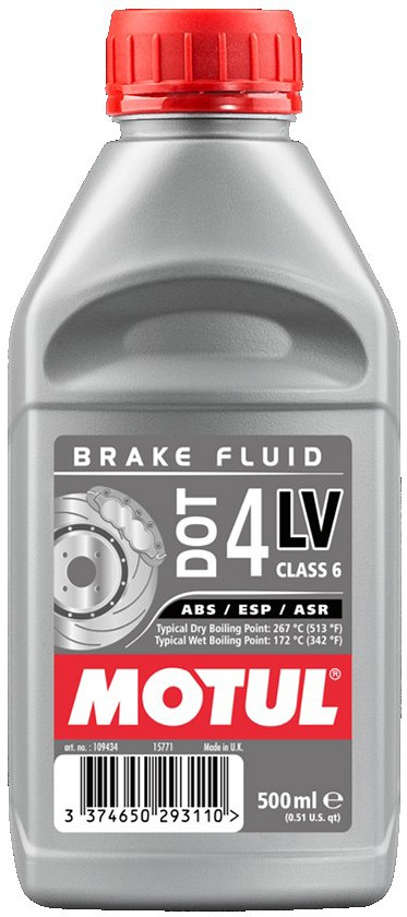 MOTUL DOT 4 LV 0,5L (LOW VISCOSITY)