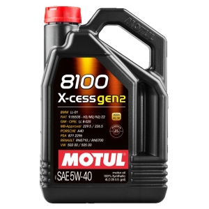 MOTUL 8100 X-CESS GEN2 5W40 A3/B4 4L