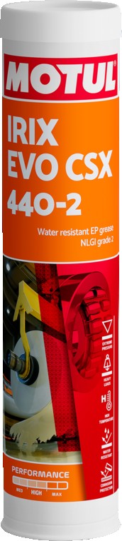 MOTUL TECH IRIX EVO CSX 440-2 CALCIUM SULFONATE COMPLEX ÜLDMÄÄRE 400G/PADRUN (PRUUN)
