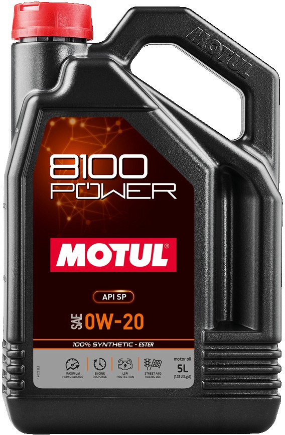 MOTUL 8100 POWER 0W20 5L