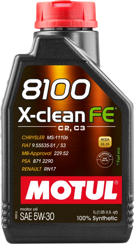 MOTUL 8100 X-CLEAN FE 5W30 C2/C3 1L