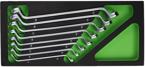 8-OS. SILMUSVÕTMETE KOMPLEKT 6-22MM PU-PANEELIS JBM