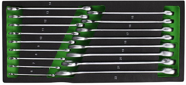 17-OS. SILMUS-LEHTVÕTMETE KOMPLEKT 6-22MM PU-PANEELIS JBM