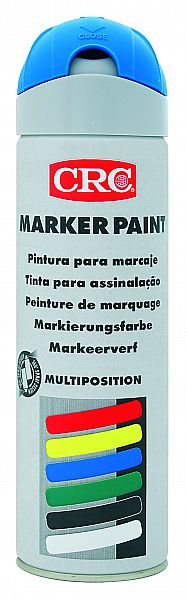 CRC MARKER PAINT FLUO MÄRKEVÄRV SININE 500ML/AE