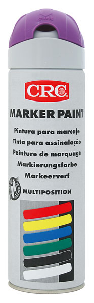 CRC MARKER PAINT FLUO MÄRKEVÄRV LILLA 500ML/AE