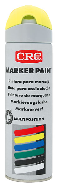 CRC MARKER PAINT FLUO MÄRKEVÄRV KOLLANE 500ML/AE