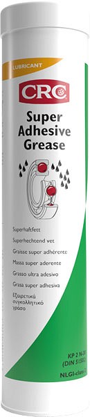 CRC SUPER ADHESIVE GREASE NLGI-2 VESIVASELIINMÄÄRE 400G/PADRUN