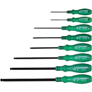 8-OS. KUUSKANT KUULPEAGA KRUVIKEERAJATE KOMPL. 2-10MM, MOSIV ERITERAS, ROHELINE 1K PEA BEARGRIP