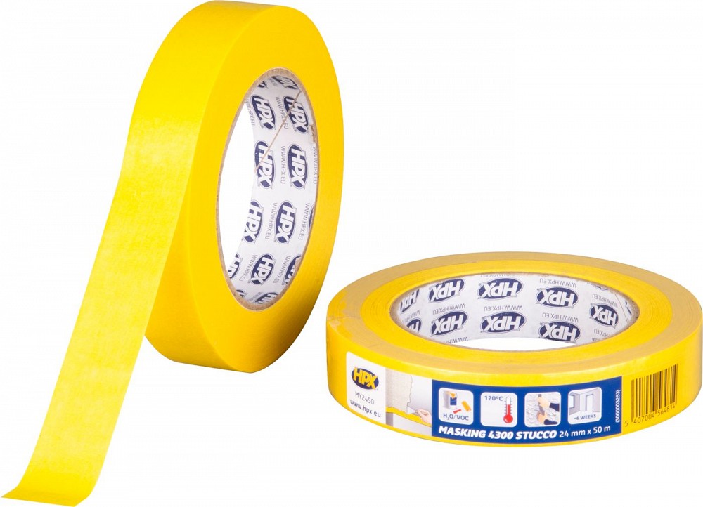 VEEKINDEL MAALRITEIP 4300 24MMX50M ERILIIMIGA, KOLLANE HPX