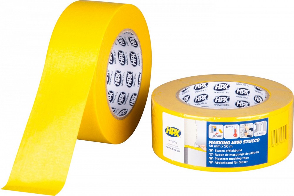 VEEKINDEL MAALRITEIP 4300 48MMX50M ERILIIMIGA, KOLLANE HPX