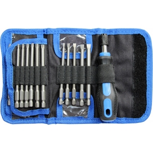 25-OS. KRUVIKEERAJA (PH, PX, TX, 6-KANT) KOMPL. 1/4" OTSIKUTELE + PEA TRIUMF