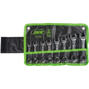 8-OS. LÜHIKESTE SILMUS-LEHTVÕTMETE KOMPL. 10-19MM, HOIDIK JBM*