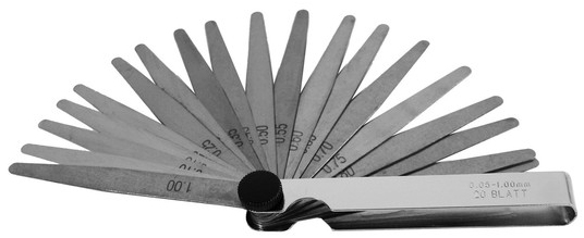 LEHTKALIIBER 20 LEHTE 0,05-1,00MM TRIUMF