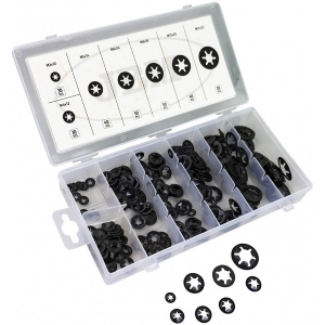 260-OS. LUKUSTUSSEIBIDE/RÕNGASSPLINTIDE (VÕLLILE) KOMPLEKT "STARLOCK" JBM