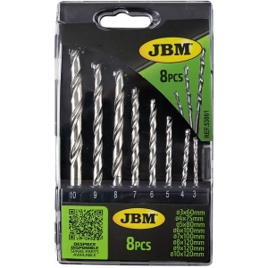 8-OS. KIVIPUURIDE KOMPLEKT "HOBBY" 3-4-5-6-7-8-9-10MM JBM*