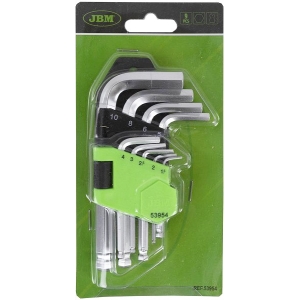 9-OS. L-KUUSKANTVÕTM. KOMPL. 1.5-10MM, S-LÜHIKE KUULOTS JBM*