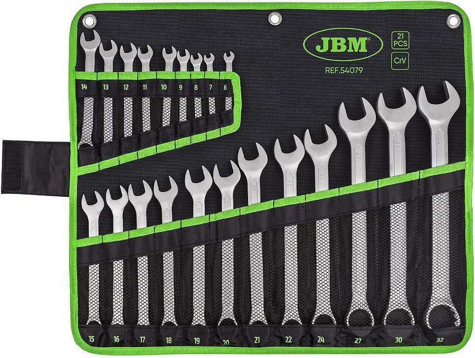 21-OS. SILMUS-LEHTVÕTMETE KOMPLEKT 6-32MM, "EXPERT", HD-TEKSTIIL JBM*