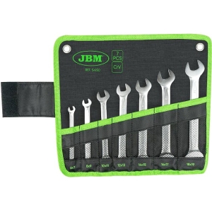 7-OS. LEHT-LEHTVÕTMETE KOMPLEKT 6-19MM, TEKSTIILKOTIS JBM*