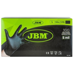 NITRIILKINDAD "NITRILE STANDARD" L, 100TK 5.0MIL MUST JBM