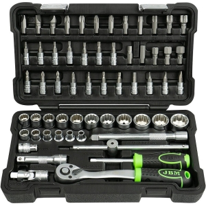 59-OS. 3/8"+1/4" PADRUNITE+OTSIKUTE KOMPLEKT 12-KANT "NEW GEN" JBM