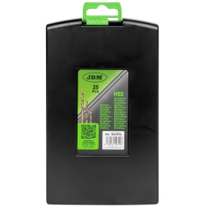 25-OS. HSS-COBALT MET. PUURIDE KOMPL. "COBALT 25" 1,0-13,0MM JBM*