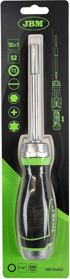 6-OS. TIRRKRUVIKEERAJA KOMPL. "6-IN-1" OTSIKUTEGA JBM*