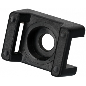 JUHTMEVITSA KINNITUSANKUR KRUVIGA 21,9X21,9 Ø7,6 MUST 100TK M+