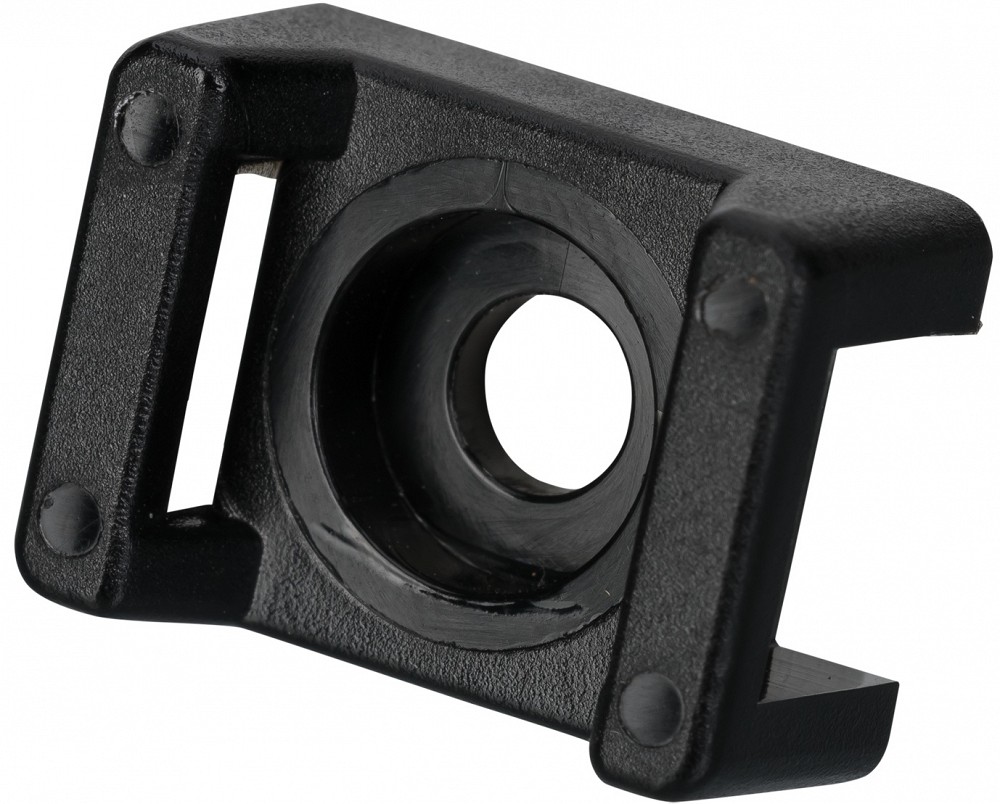 JUHTMEVITSA KINNITUSANKUR KRUVIGA 21,9X21,9 Ø7,6 MUST 100TK M+