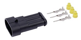 PISTIK SUPERSEAL 3-PIN BLISTER 1TK M+