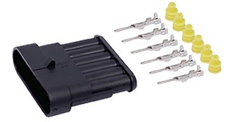 PISTIK SUPERSEAL 6-PIN BLISTER 1TK M+