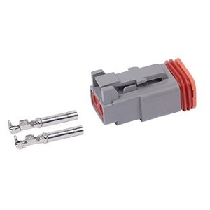 PISTIKUPESA DEUTSCH DT 2-PIN BLISTER 1TK M+