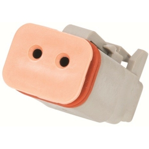 PISTIKUPESA KORPUS DEUTSCH DT 2-PIN 10TK M+