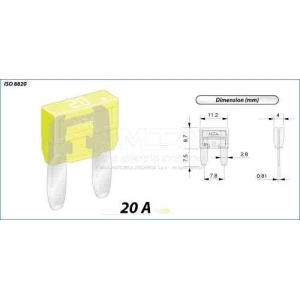 KAITSE 20A KAHVEL MINI 50TK (57476620)