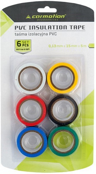 ISOLEERTEIPIDE KOMPLEKT 15MM/5M 6TK CARMOTION