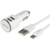 LAADIMISKOMPLEKT 12/24V LAADIJA/USB-C LAADIMISJUHE USB 2X3,4A WAYME