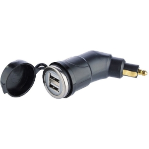 DIN PISTIK -> 2XUSB 3,3A 12/24V CARMOTION