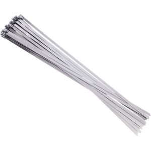 JUHTMEVITS, ROOSTEVABAD KAABLISIDEMED KUULSULGURIGA 4,6X300MM, 25TK CARMOTION