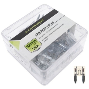 KAHVELKAITSE MINI 25A 100TK PLASTKARBIS CARMOTION