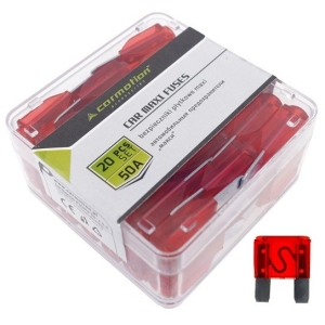 KAHVELKAITSE MAXI 50A 20TK PLASTKARBIS CARMOTION