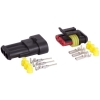 SUPERSEAL 3-PIN PISTIKUPESA + PISTIK 12-24V 15A IP67 CARMOTION