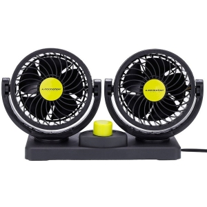 SALONGI VENTILAATOR 24V/8W D=2X100MM 1,2M JUHTMEGA CARMOTION
