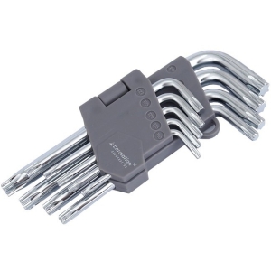 9-OS. L-TORXVÕTMETE KOMPL. T10-T50, 130MM CARMOTION