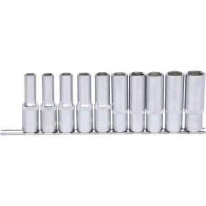 10-OS. 1/2" PIKKADE PADRUNITE KOMPL. 10-19MM, SIINIL KS TOOLS