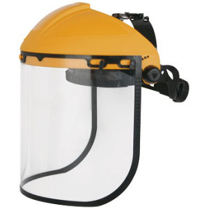 TÄISNÄOMASK KÄIAMISEKS/TRIMMERDAMISEKS POLÜKARBONAAT