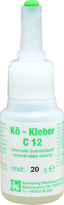 TIHENDI (KUMM) JA PLASTIDE LIIM KIIR-SUPERLIIM KÖRAPOP C12 KRONE 20G